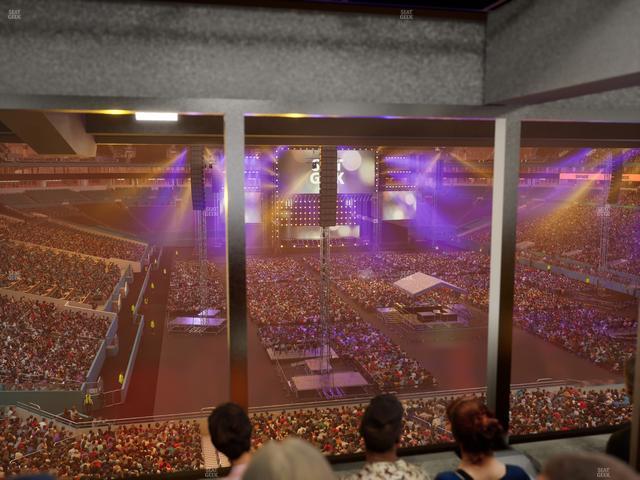 Hard Rock Stadium - Section Mezzanine Suite 34 D Seat View