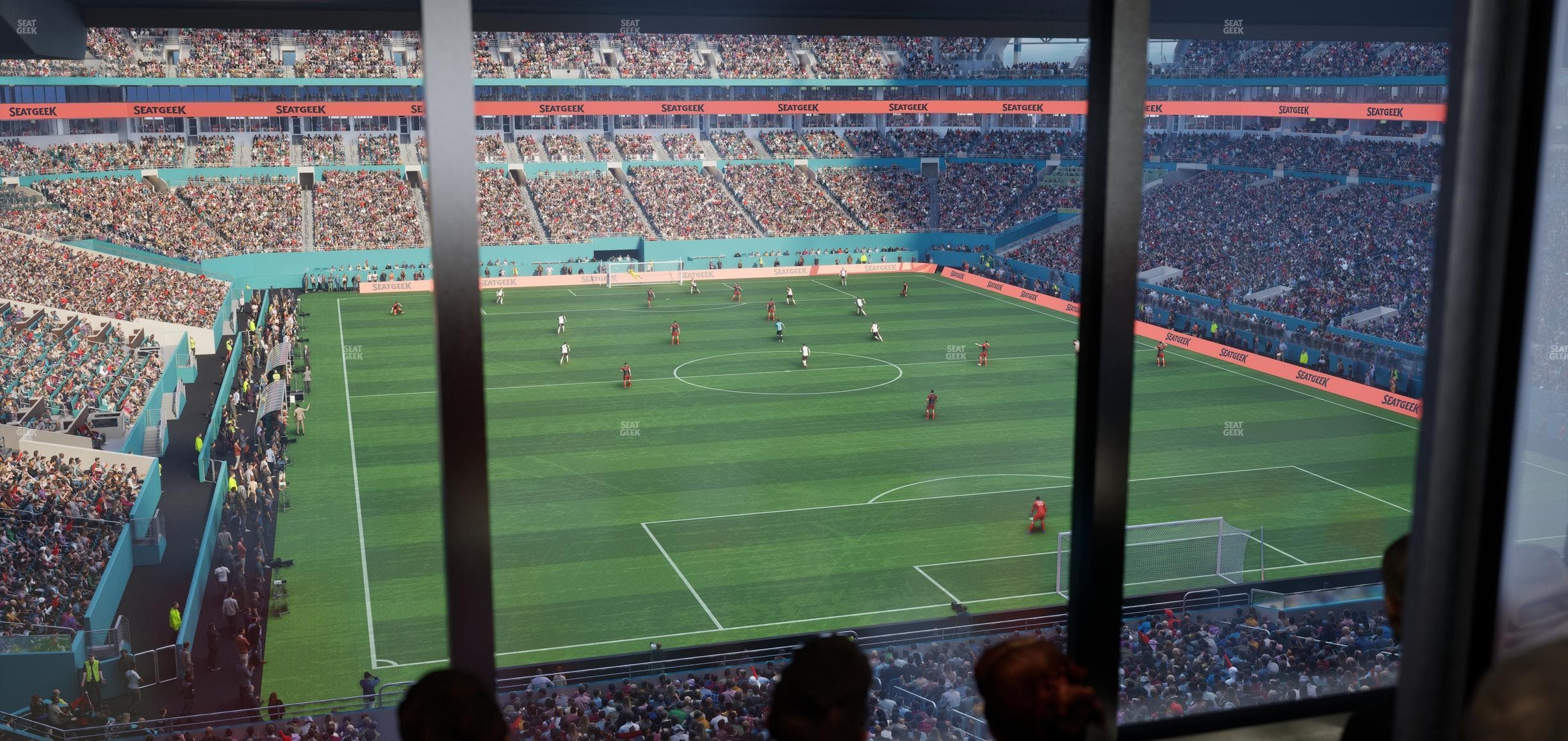 Hard Rock Stadium - Section Mezzanine Suite 34 D Seat View