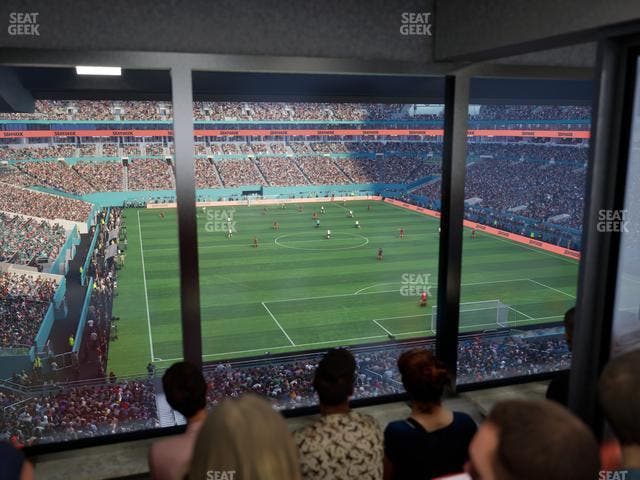 Hard Rock Stadium - Section Mezzanine Suite 34 D Seat View