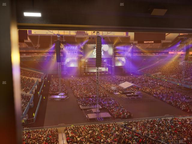 Hard Rock Stadium - Section Mezzanine Suite 34 D Seat View