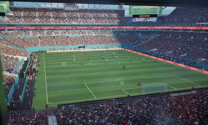 Hard Rock Stadium - Section Mezzanine Suite 34 D Seat View