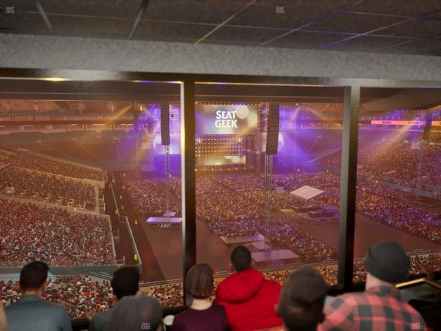 Hard Rock Stadium - Section Mezzanine Suite 36 Seat View