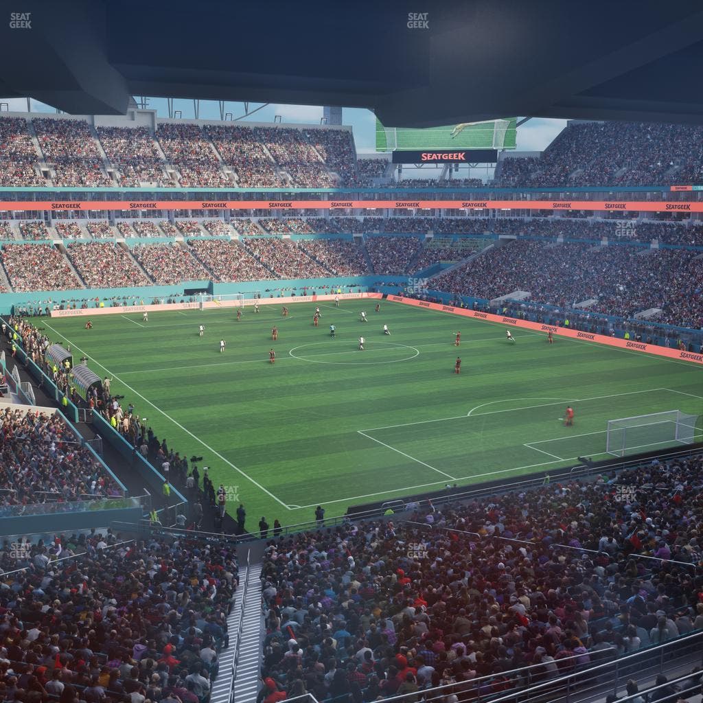 Hard Rock Stadium - Section Mezzanine Suite 36 Seat View