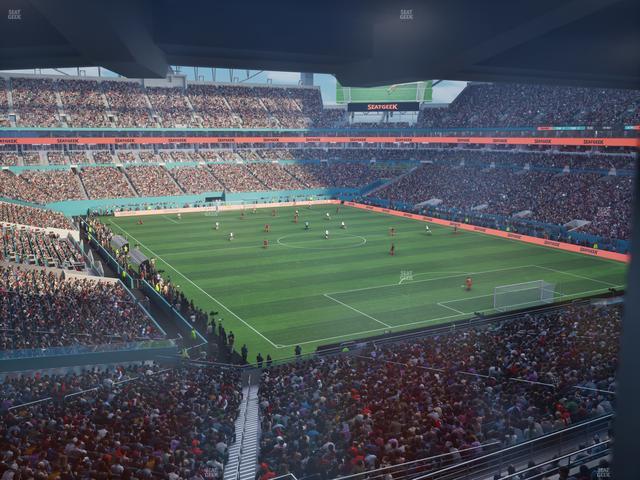 Hard Rock Stadium - Section Mezzanine Suite 36 Seat View Hard Rock Stadium - Section Mezzanine Suite 36 Seat View