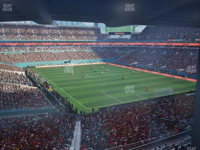 Hard Rock Stadium - Section Mezzanine Suite 36 Seat View