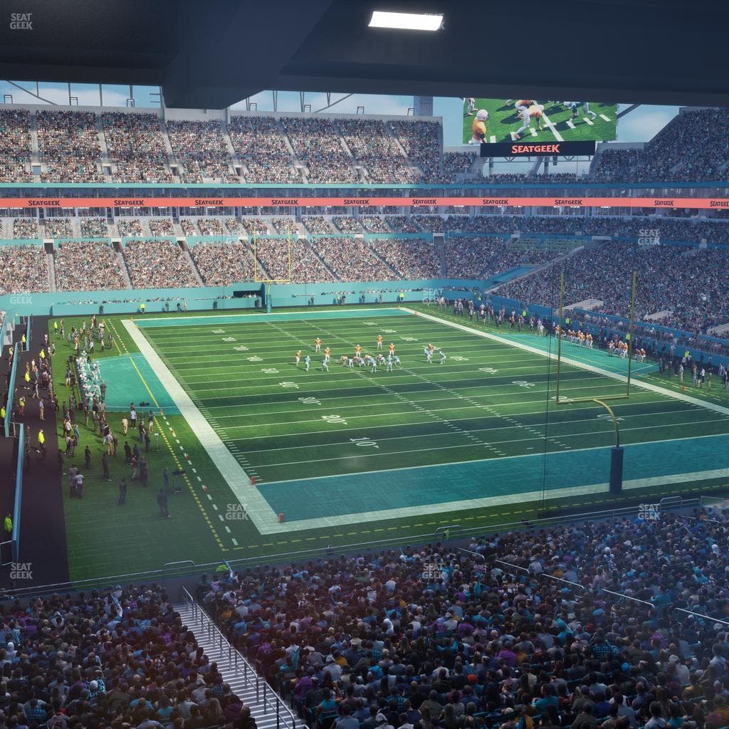 Hard Rock Stadium - Section Mezzanine Suite 36 Seat View