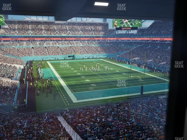 Hard Rock Stadium - Section Mezzanine Suite 36 Seat View
