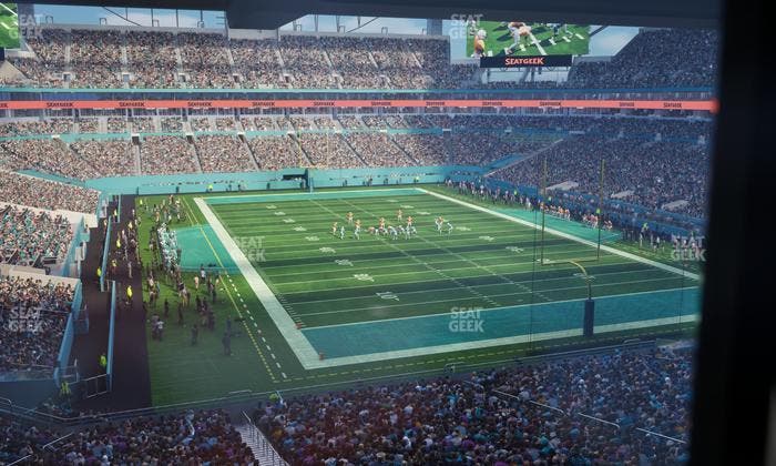Hard Rock Stadium - Section Mezzanine Suite 36 Seat View