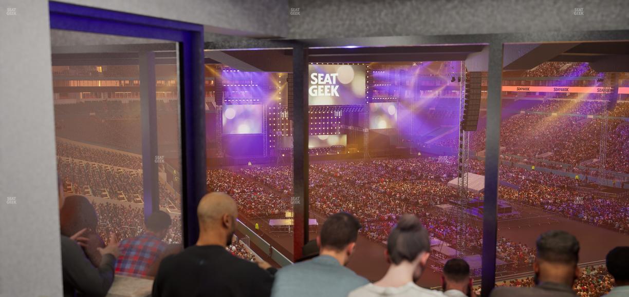 Hard Rock Stadium - Section Mezzanine Suite 37 A Seat View