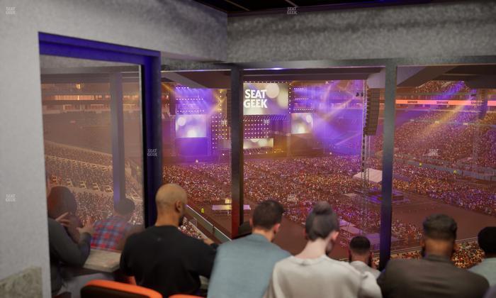 Hard Rock Stadium - Section Mezzanine Suite 37 A Seat View