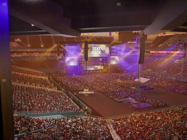 Hard Rock Stadium - Section Mezzanine Suite 37 A Seat View