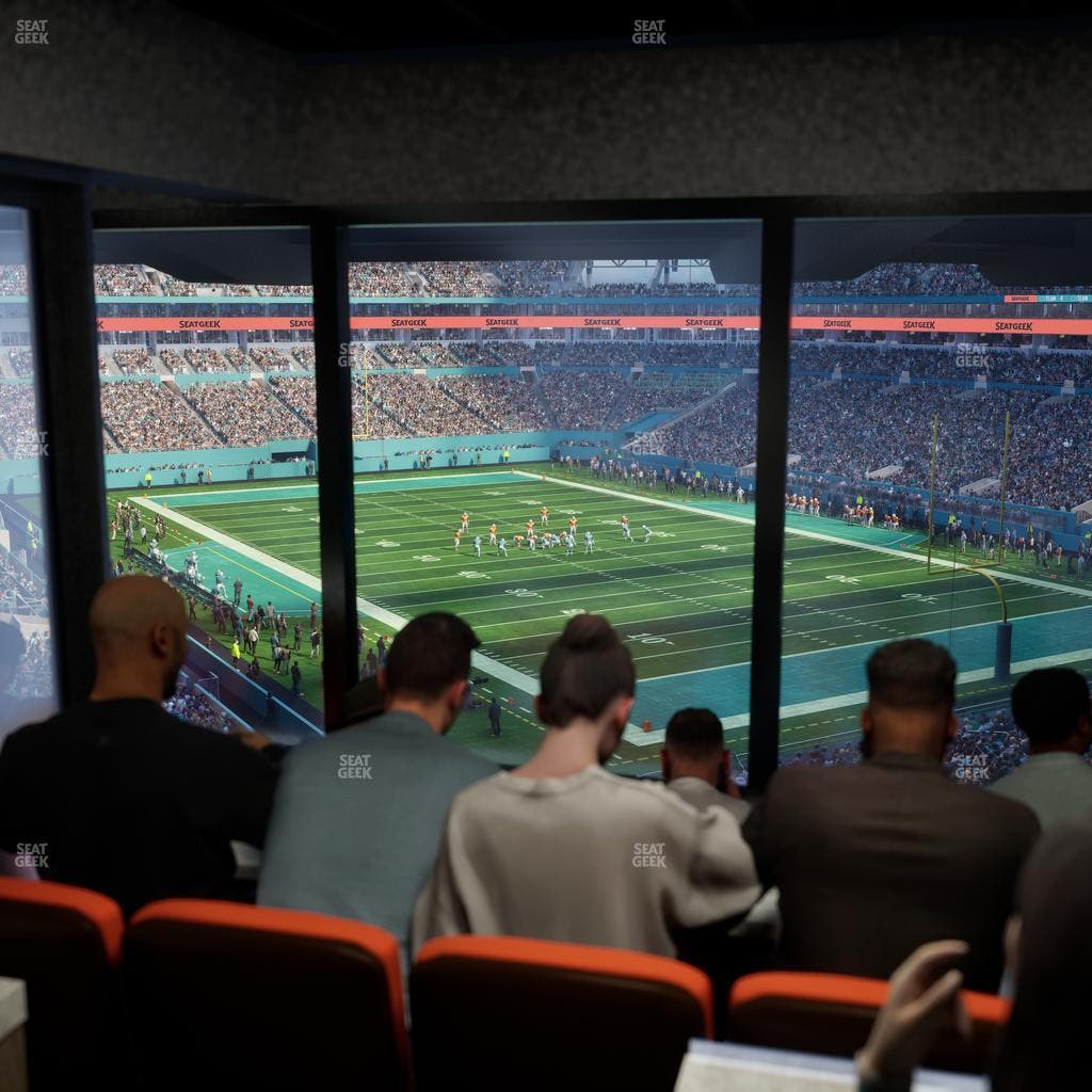 Hard Rock Stadium - Section Mezzanine Suite 37 A Seat View