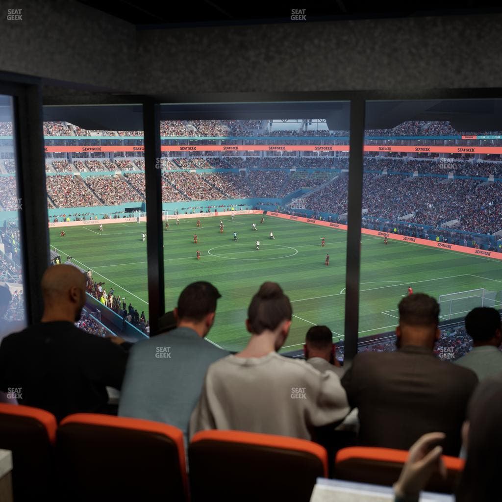 Hard Rock Stadium - Section Mezzanine Suite 37 A Seat View