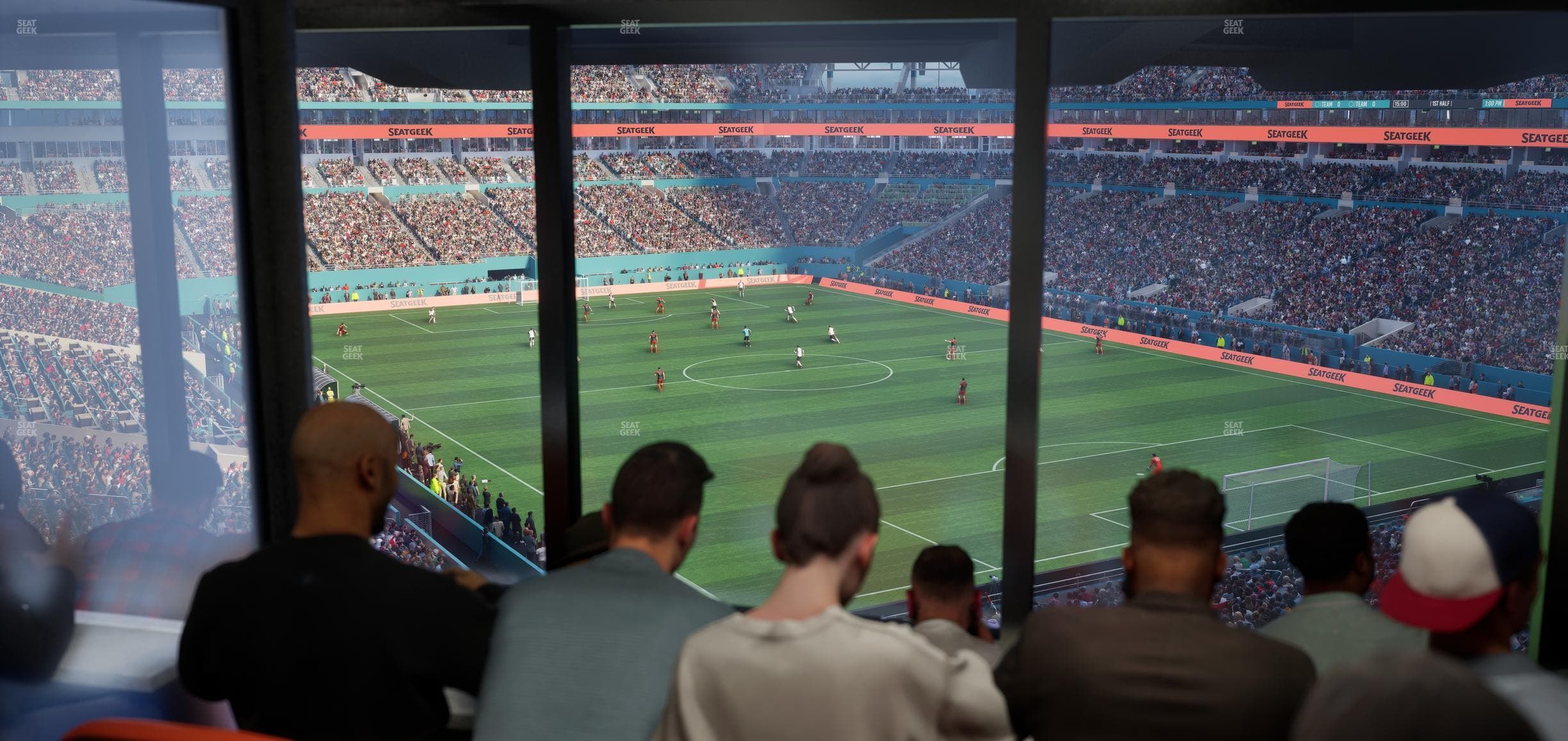 Hard Rock Stadium - Section Mezzanine Suite 37 A Seat View