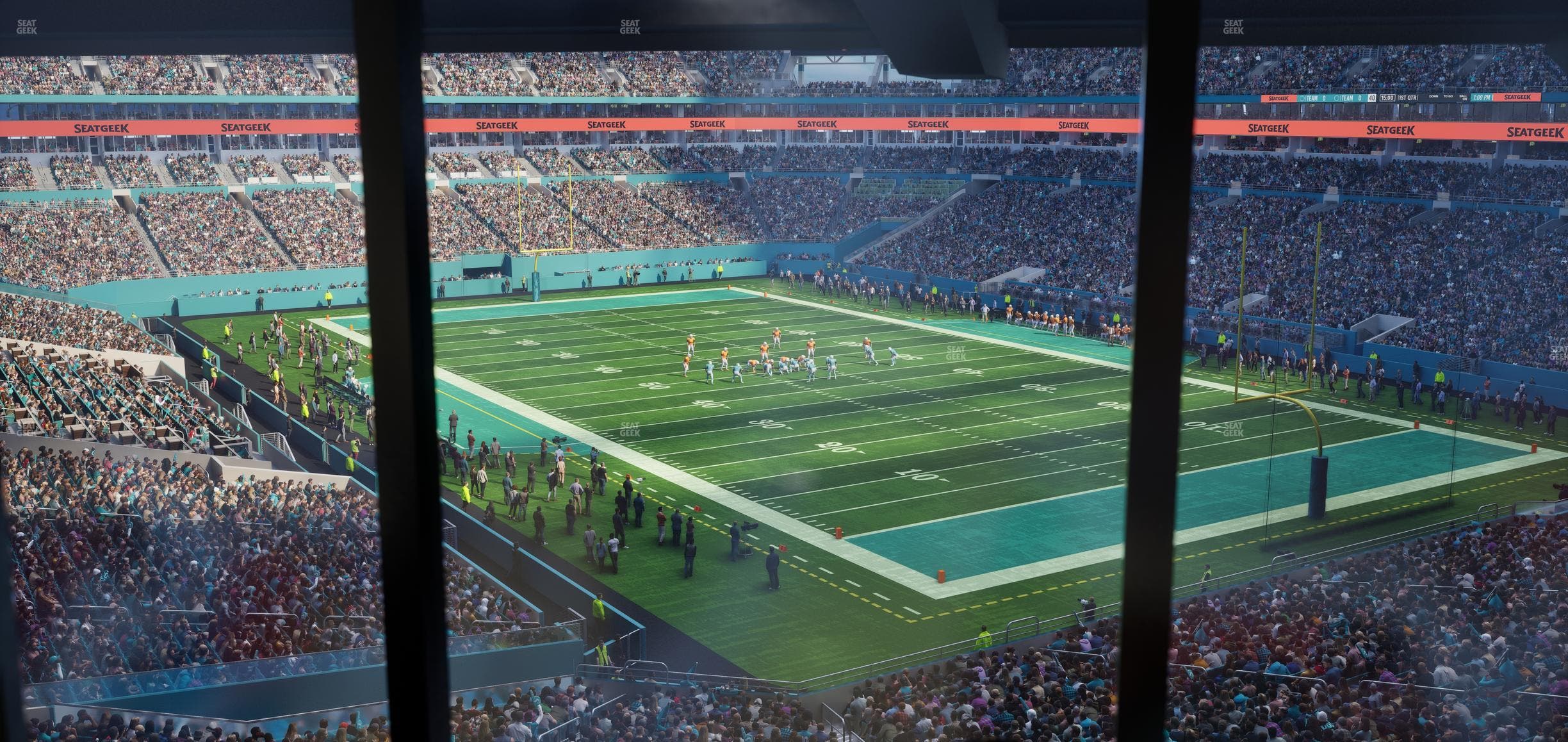 Hard Rock Stadium - Section Mezzanine Suite 37 B Seat View