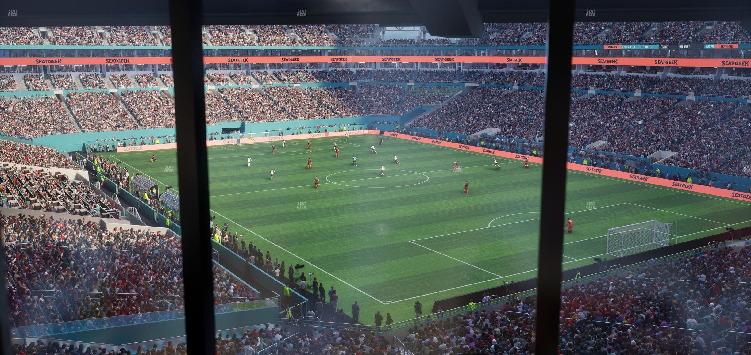 Hard Rock Stadium - Section Mezzanine Suite 37 B Seat View