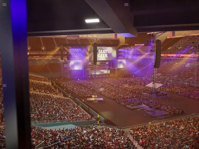 Hard Rock Stadium - Section Mezzanine Suite 37 B Seat View