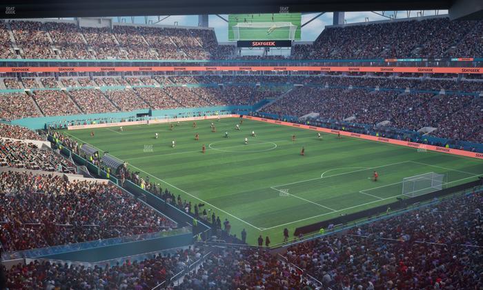 Hard Rock Stadium - Section Mezzanine Suite 37 C Seat View