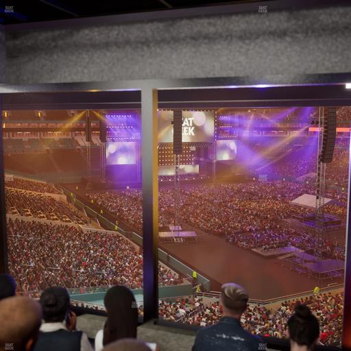 Hard Rock Stadium - Section Mezzanine Suite 37 C Seat View