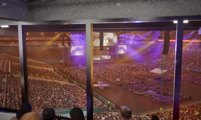 Hard Rock Stadium - Section Mezzanine Suite 37 C Seat View