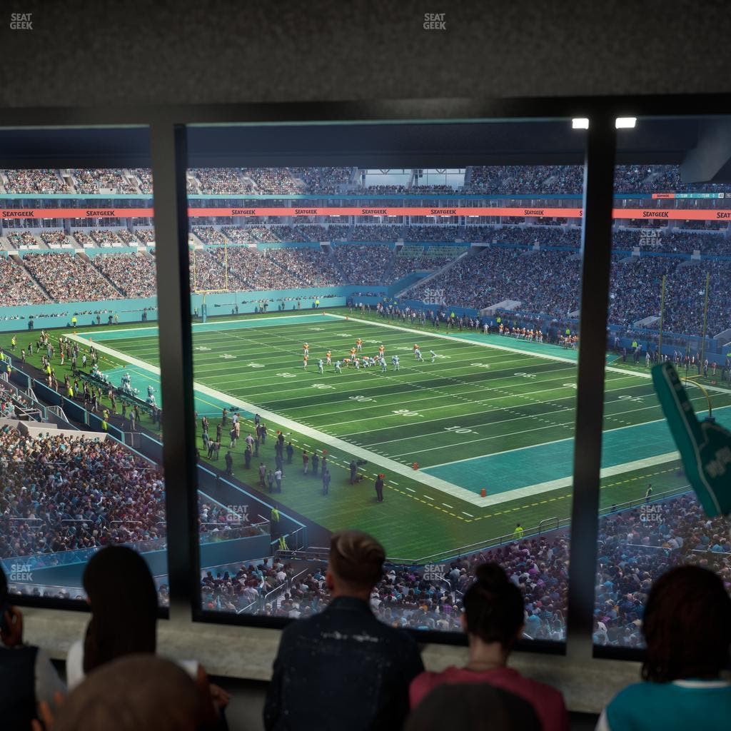 Hard Rock Stadium - Section Mezzanine Suite 37 C Seat View