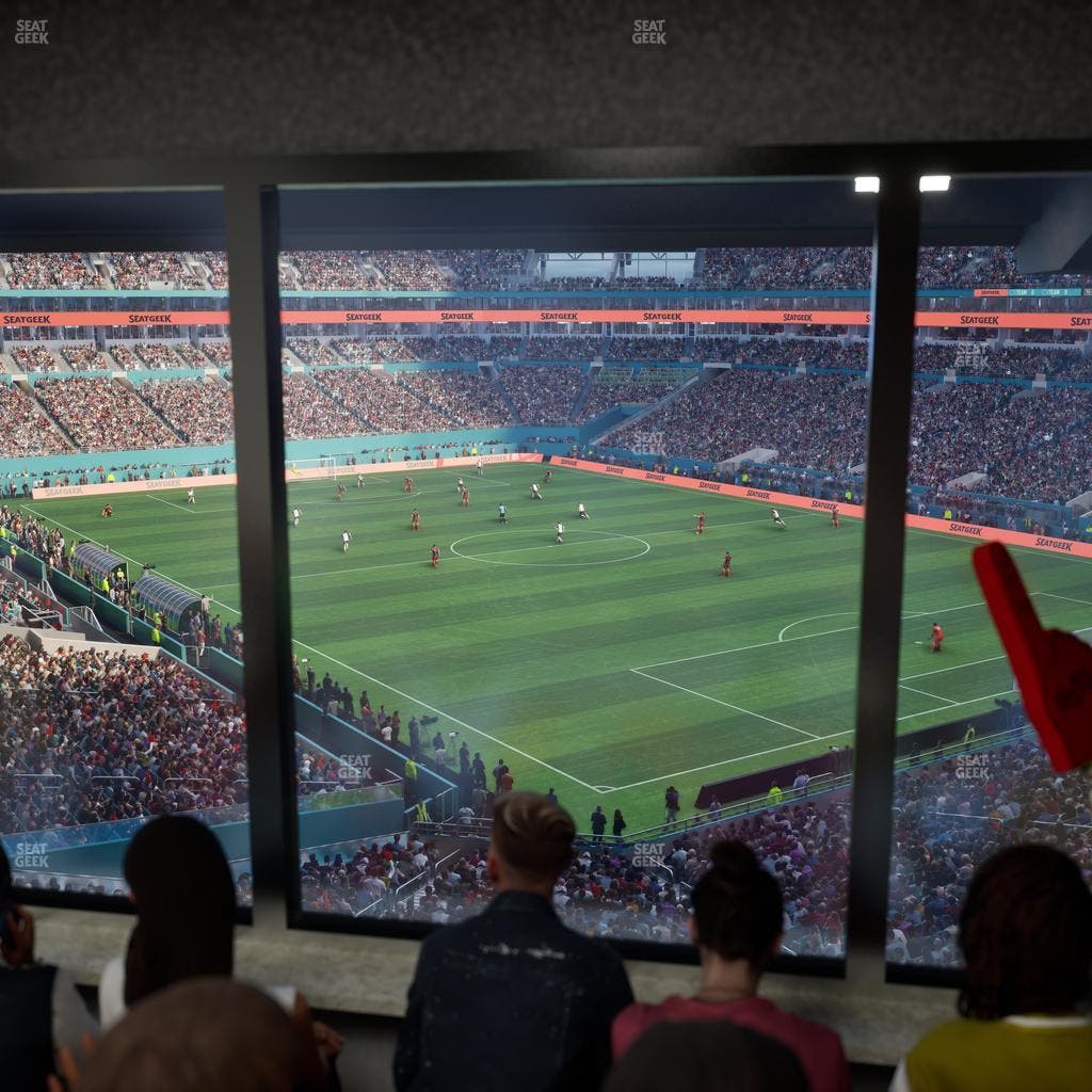 Hard Rock Stadium - Section Mezzanine Suite 37 C Seat View