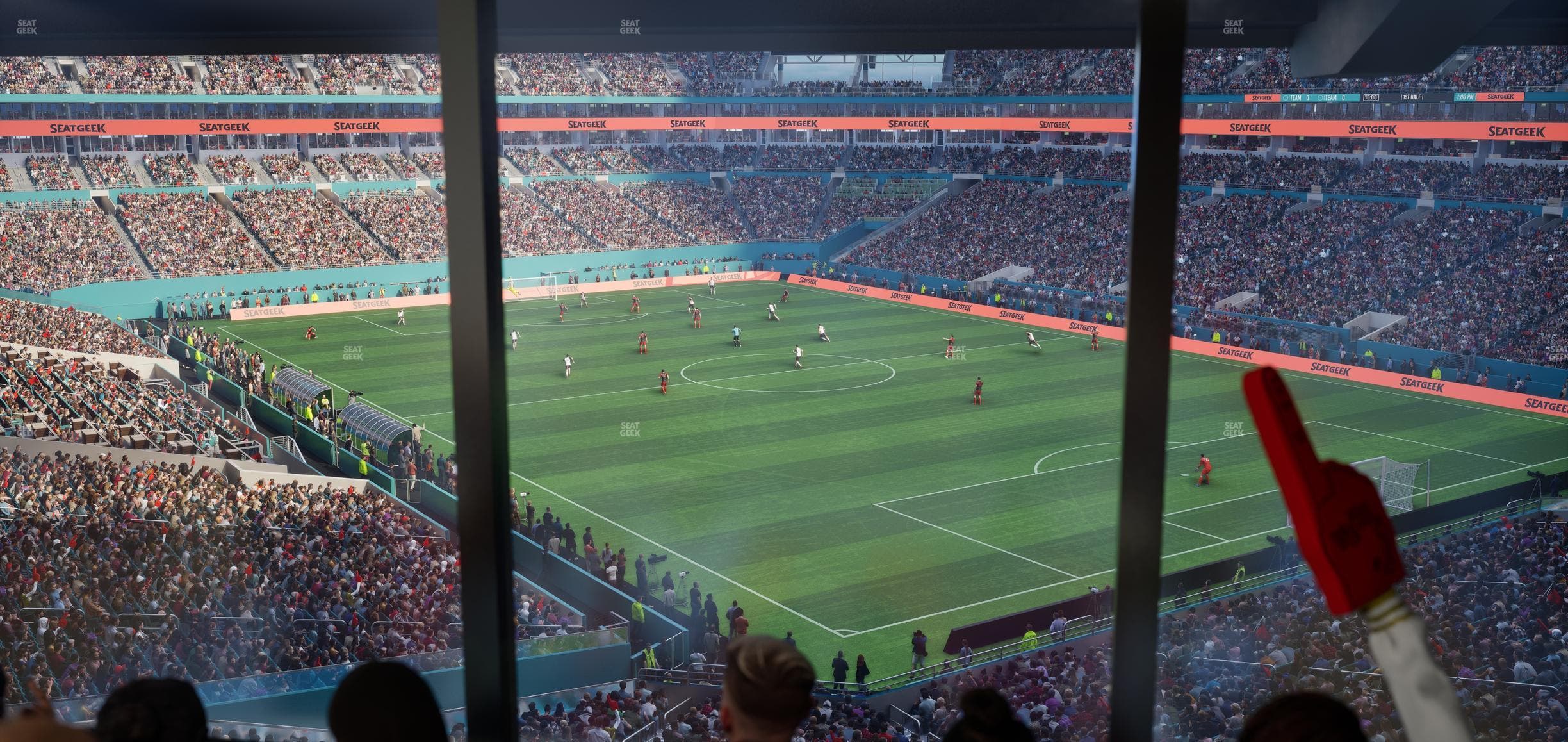 Hard Rock Stadium - Section Mezzanine Suite 37 C Seat View