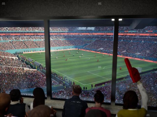 Hard Rock Stadium - Section Mezzanine Suite 37 C Seat View Hard Rock Stadium - Section Mezzanine Suite 37 C Seat View
