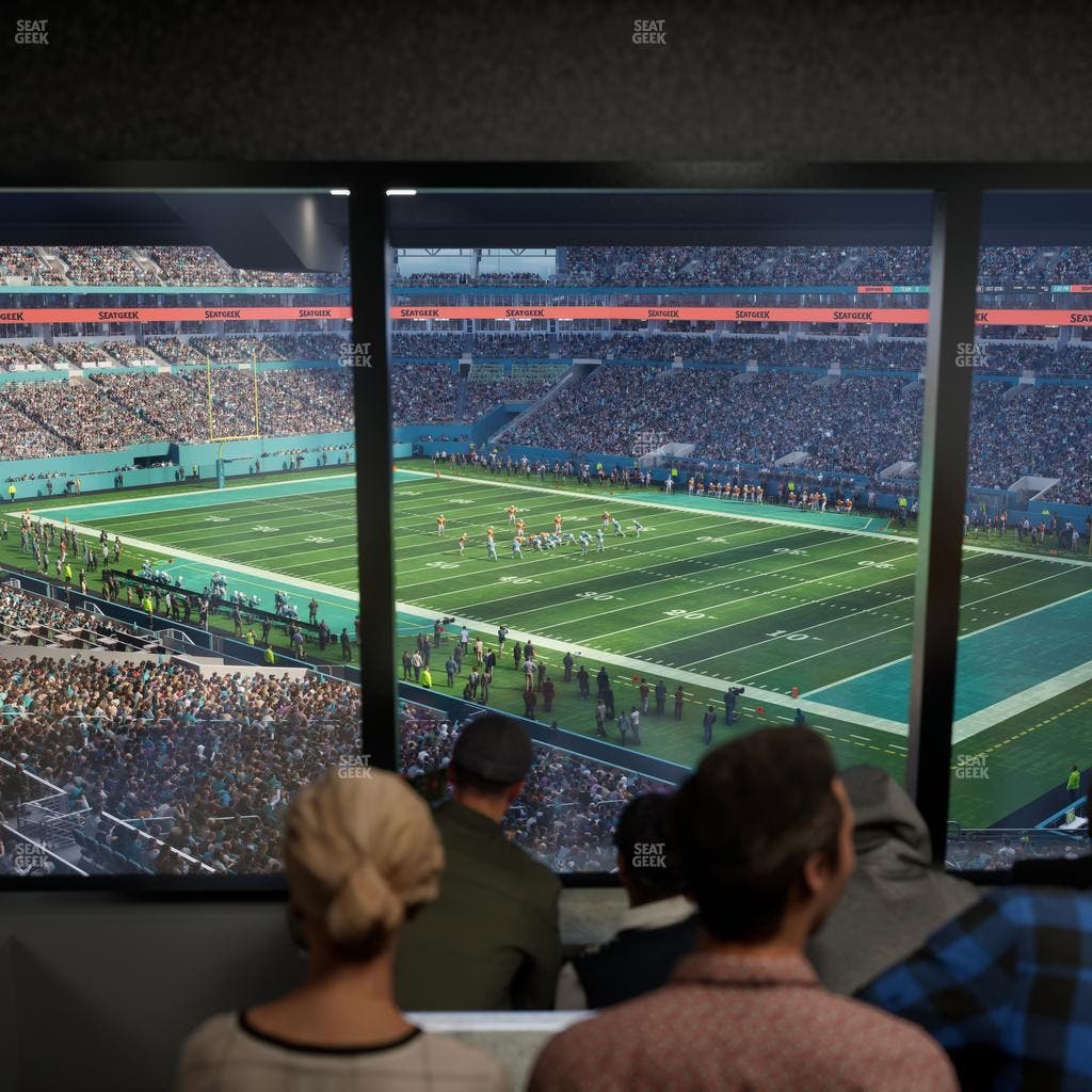 Hard Rock Stadium - Section Mezzanine Suite 39 C Seat View