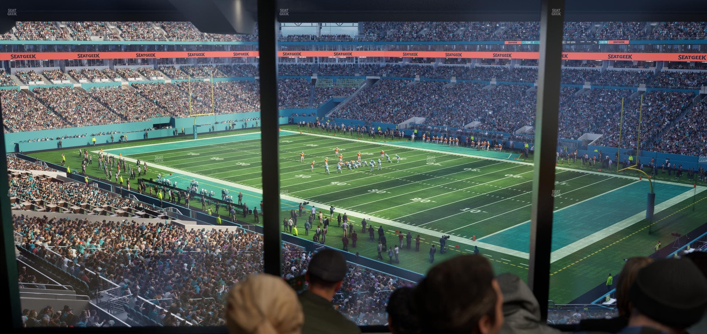 Hard Rock Stadium - Section Mezzanine Suite 39 C Seat View