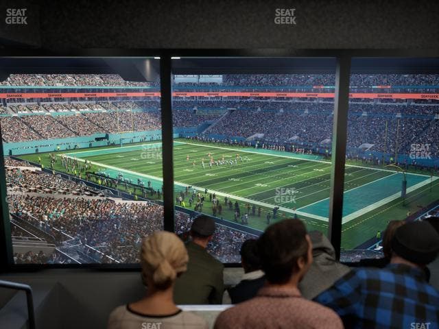 Hard Rock Stadium - Section Mezzanine Suite 39 C Seat View