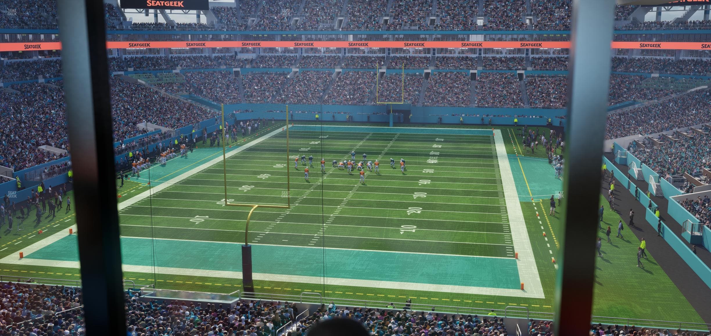 Hard Rock Stadium - Section Mezzanine Suite 4 A Seat View