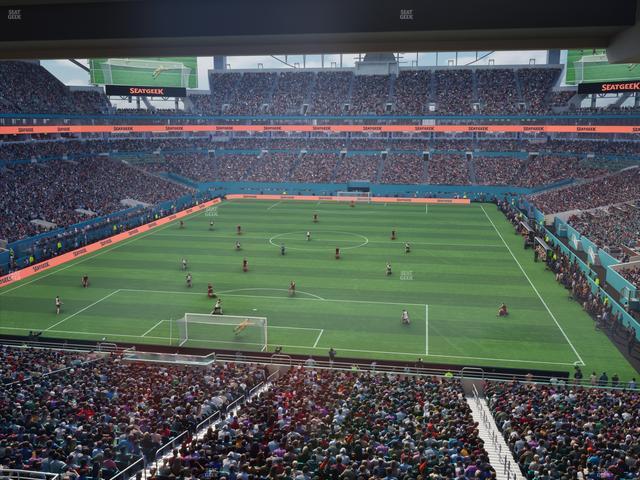 Hard Rock Stadium - Section Mezzanine Suite 4 A Seat View