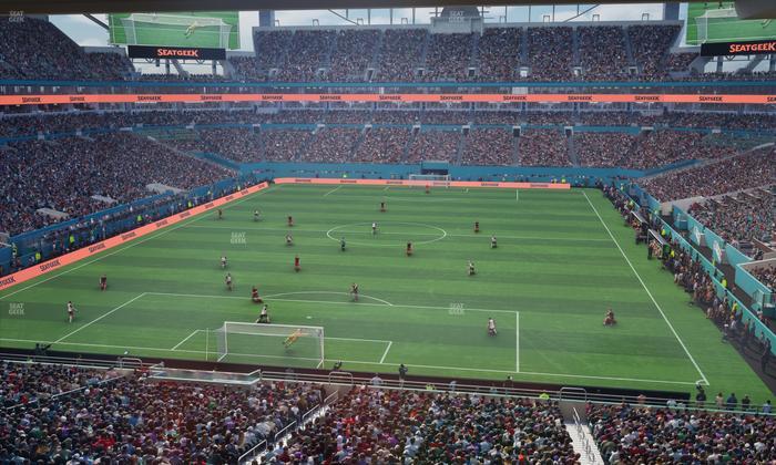 Hard Rock Stadium - Section Mezzanine Suite 4 A Seat View