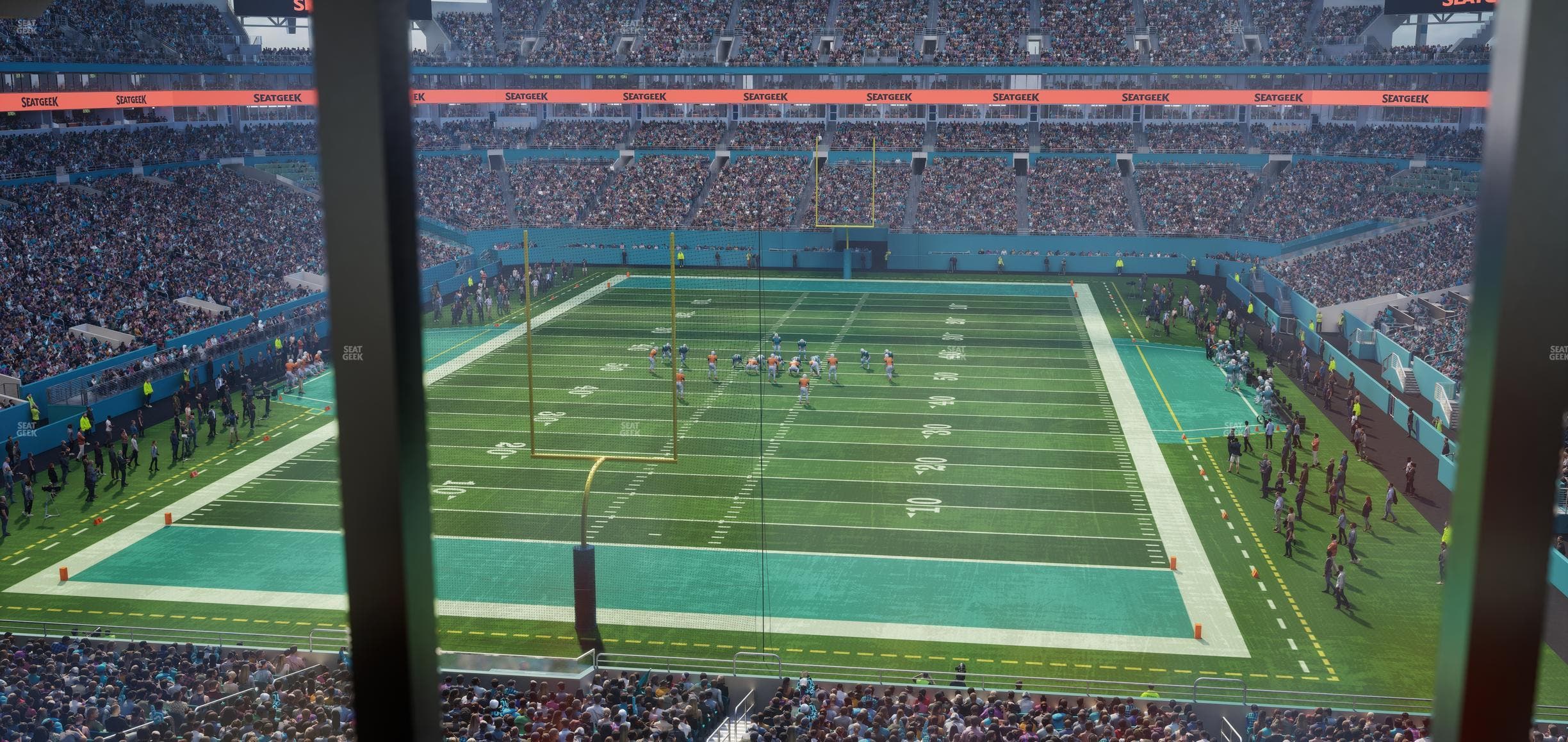 Hard Rock Stadium - Section Mezzanine Suite 4 B Seat View