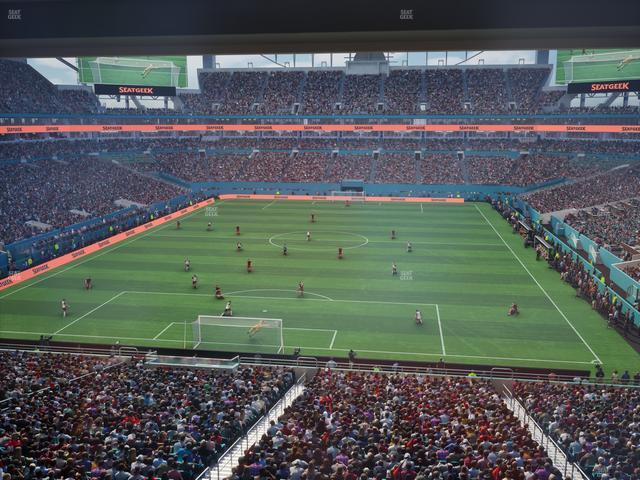 Hard Rock Stadium - Section Mezzanine Suite 4 B Seat View
