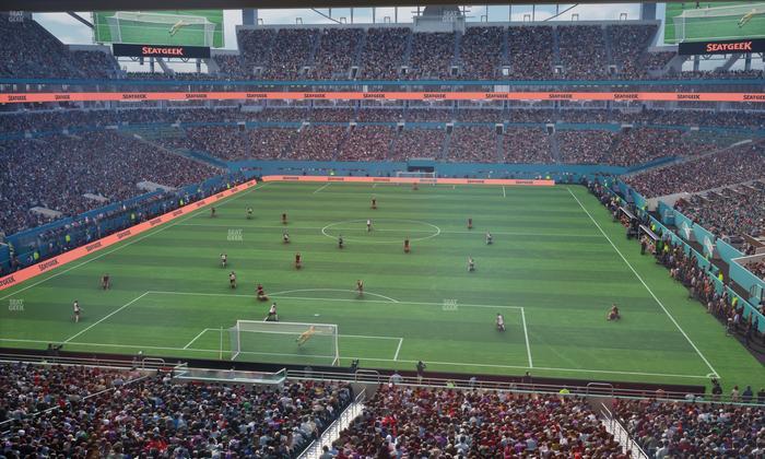 Hard Rock Stadium - Section Mezzanine Suite 4 B Seat View