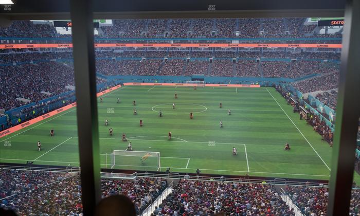 Hard Rock Stadium - Section Mezzanine Suite 4 B Seat View