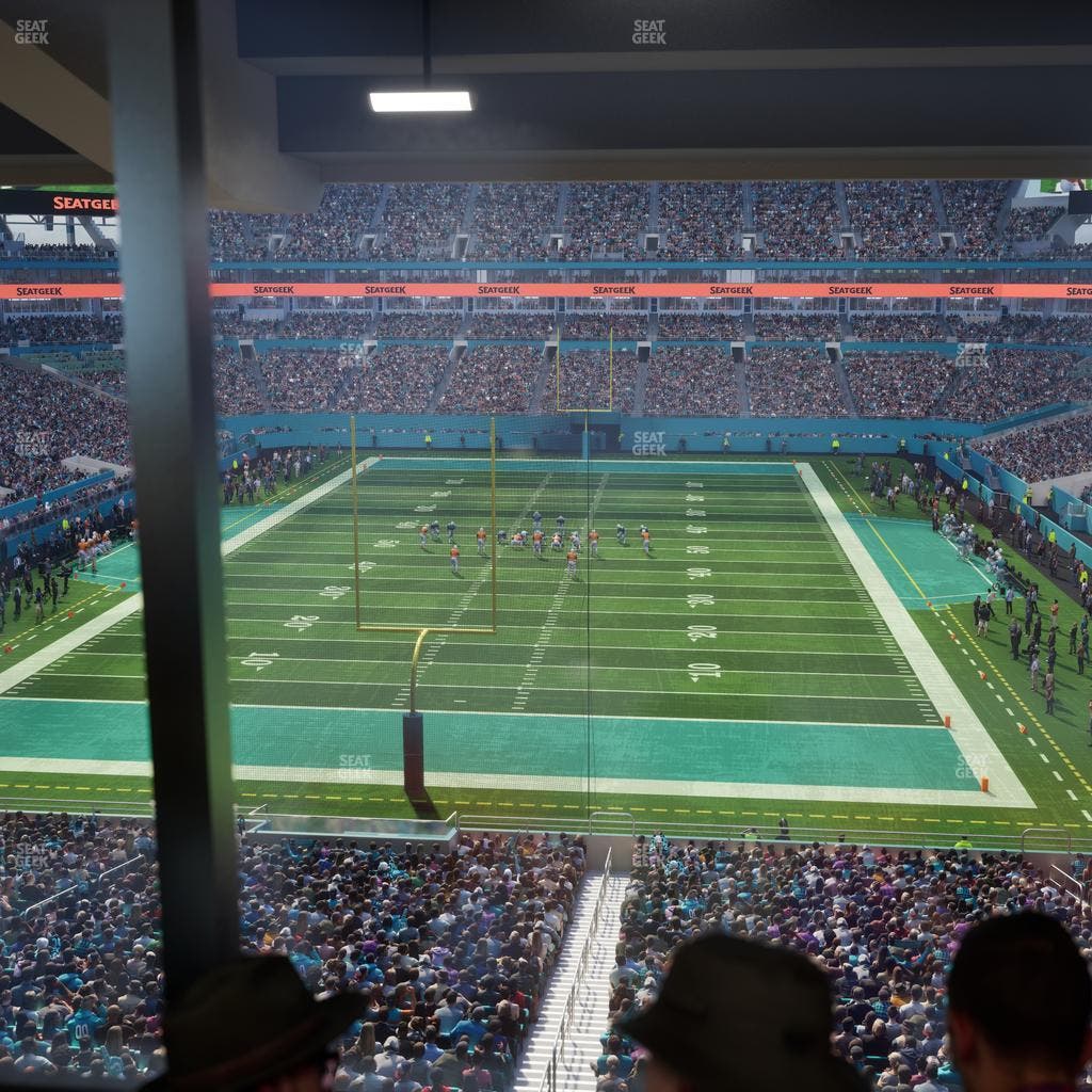 Hard Rock Stadium - Section Mezzanine Suite 4 C Seat View