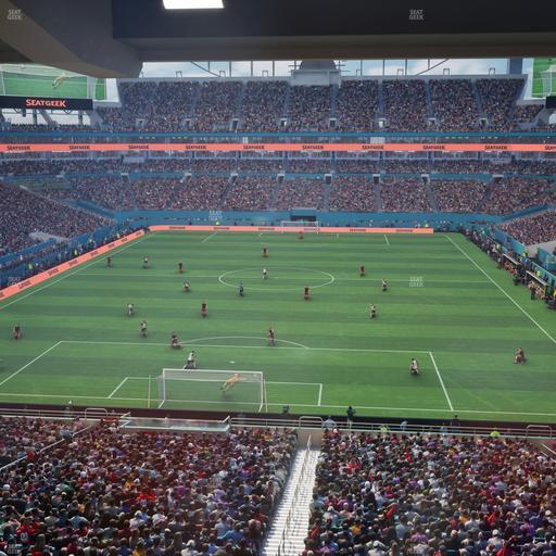 Hard Rock Stadium - Section Mezzanine Suite 4 C Seat View