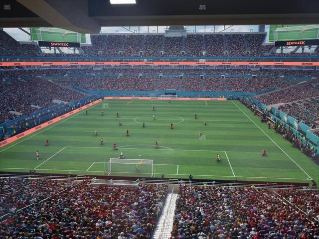 Hard Rock Stadium - Section Mezzanine Suite 4 C Seat View