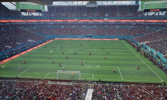 Hard Rock Stadium - Section Mezzanine Suite 4 C Seat View
