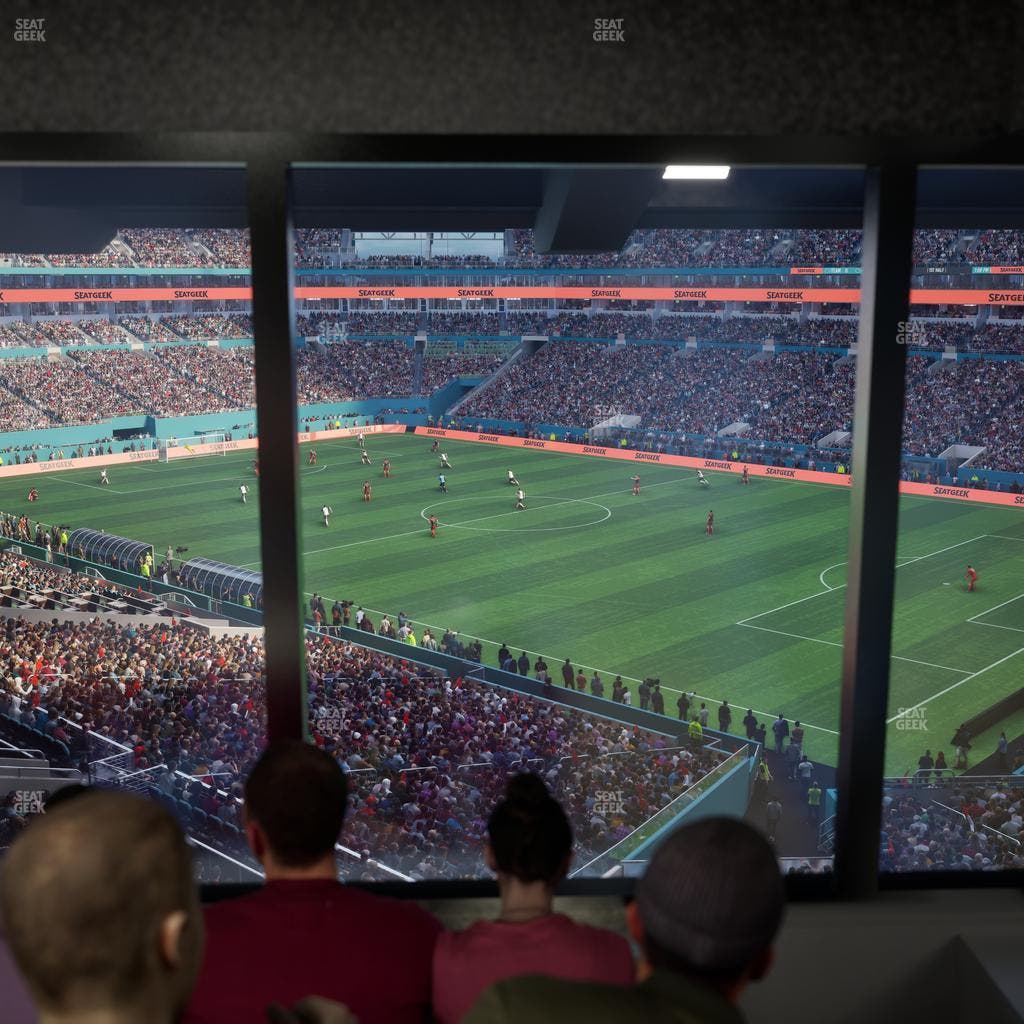 Hard Rock Stadium - Section Mezzanine Suite 40 A Seat View