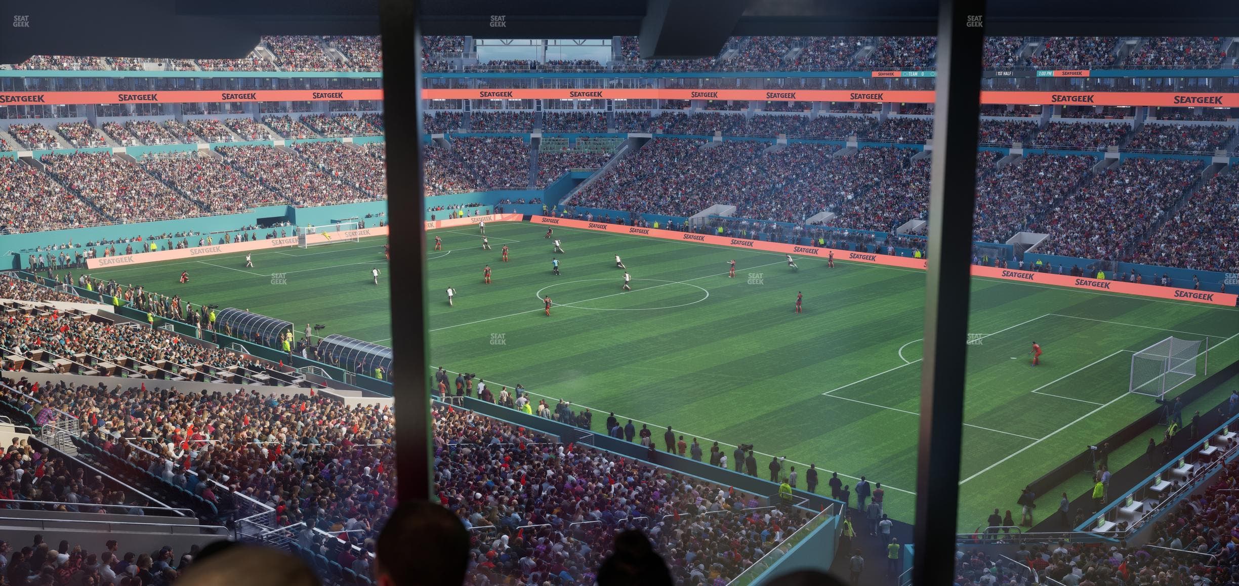 Hard Rock Stadium - Section Mezzanine Suite 40 A Seat View