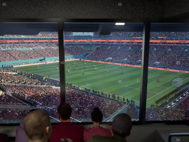 Hard Rock Stadium - Section Mezzanine Suite 40 A Seat View Hard Rock Stadium - Section Mezzanine Suite 40 A Seat View