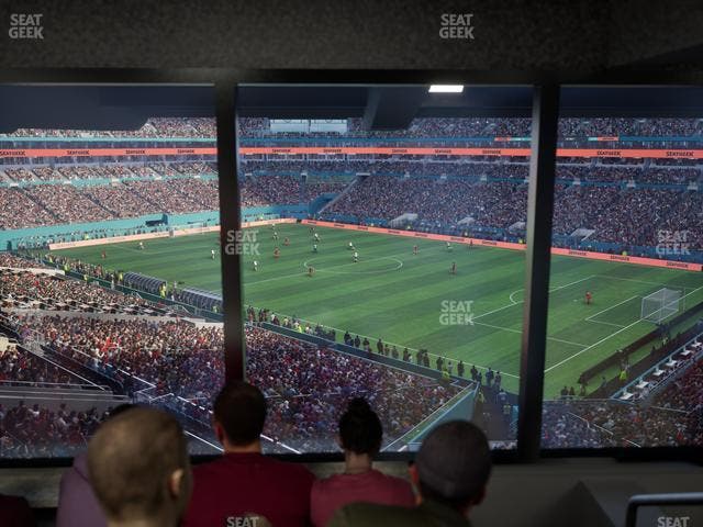 Hard Rock Stadium - Section Mezzanine Suite 40 A Seat View