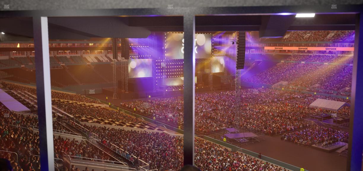 Hard Rock Stadium - Section Mezzanine Suite 40 A Seat View