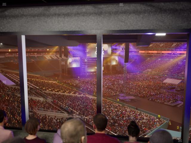 Hard Rock Stadium - Section Mezzanine Suite 40 A Seat View