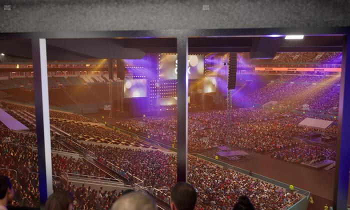 Hard Rock Stadium - Section Mezzanine Suite 40 A Seat View