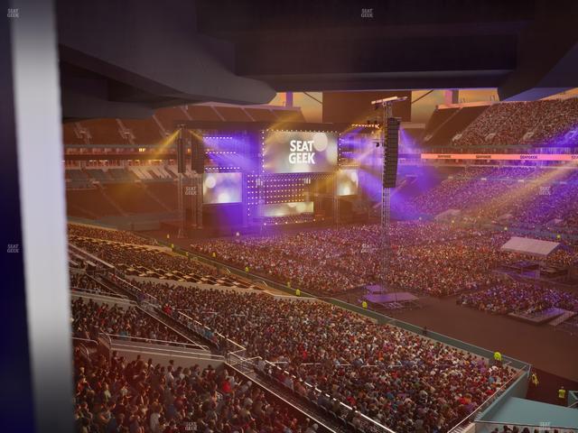 Hard Rock Stadium - Section Mezzanine Suite 40 A Seat View